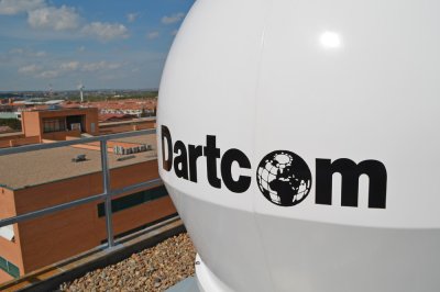 Dartcom X-Band EOS System land-based antenna