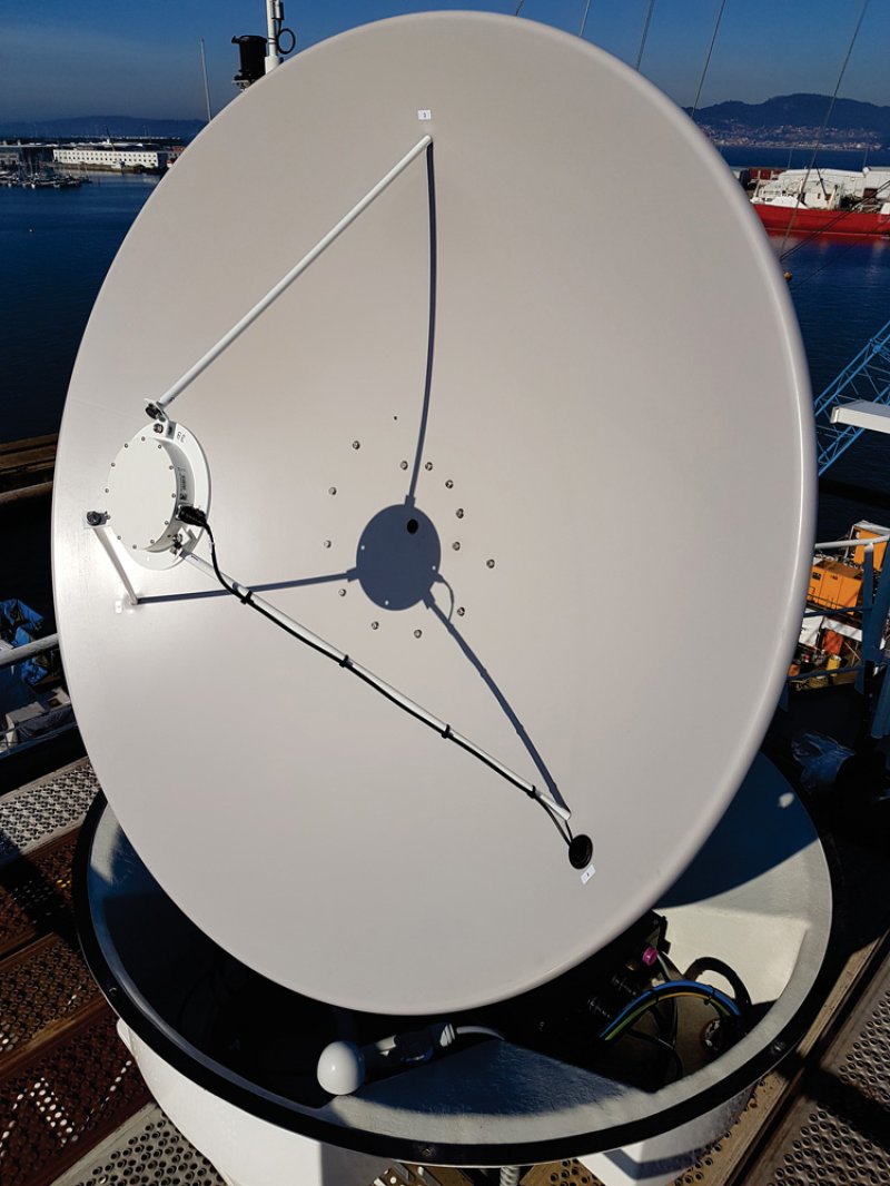 HRPT, AHRPT, DMSP System for NOAA, Metop, DMSP5D Marine Antenna