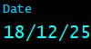 Date Date