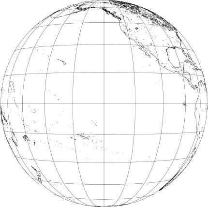 GOES West coverage, centred on 135°W