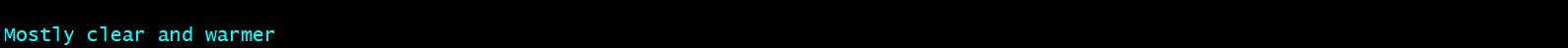 Forecast