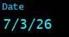 Date